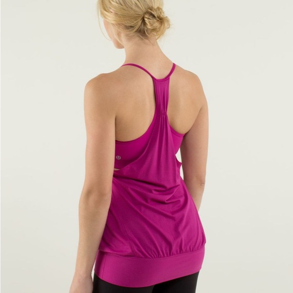 Lululemon No Limits Tank Raspberry 8 - Picture 2 of 8